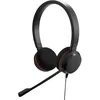 Image de Jabra Evolve 20 Casque stéréo certifié Microsoft pour téléphone portable VoIP avec suppression passive du bruit   USB-C/A   Noir