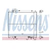 Image de Nissens 62855 Radiateur, refroidissement du moteur
