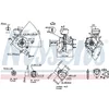 Image de Nissens 93038 Turbocompresseur avec joints (93038) chargeur alimentation en air ATL ATL ATL turbocompresseur turbocompresseur G-Lader