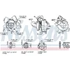 Image de NISSENS Turbocompresseur suralimentation Turbocompresseur à gaz d'échappement 93241