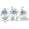 Image de NISSENS Turbocompresseur suralimentation Turbocompresseur à gaz d'échappement 93275