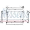 Image de Nissens 606735 - Refroidisseur moteur
