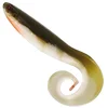 Image de Westin Curlteez Jig Leurre en Caoutchouc pour pêche à la Sandre et barquette, Jolie Caoutchouc, Poisson en Caoutchouc, appât pour pêche à la goupille, Bass Orange, 7cm / 3.5g