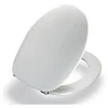 Image de Pressalit 124000-UN3999 2000 Abattant WC avec couvercle et charnière universelle BN3 Blanc