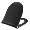 Image de Pressalit Sway D2 Siège de placard avec softclosing et quickrelease 36,6x45,3 cm Noir