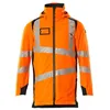 Image de Mascot Accelerate Safe 19030-449-14010 Parka respirante avec doublure Climascott, coupe-vent et imperméable, bicolore, orange haute visibilité/bleu noir, 5XL