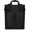 Image de RAINS Sac à dos noir avec poches homme et femme UNI, Noir