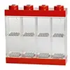 Image de Lego Minifigures Minifigure Étui de présentation, en plastique, rouge