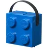 Image de Room Copenhagen RC40240002 Boîte à Repas avec Poignée Bleu/Noir 45 x 35 x 25 cm