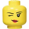 Image de Room Copenhagen 40331727 Rangement Lego Mini en Forme de tête, Winking