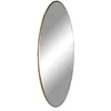 Image de Miroir Jersey - Miroir avec Cadre Aspect Laiton - 80 cm