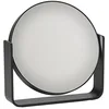 Image de Zone Denmark Ume Miroir de table grossissement 5x, diamètre 19 cm, hauteur 19,5 cm, noir