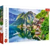 Image de Trefl - Hallstatt, Autriche - 1000 Pièces, Vue sur les alpes, Lac, Paysage, Vue sur la Ville, Puzzle, Divertissement Créatif, Cadeau, Amusement, Puzzles Classiques pour Adultes et Enfants