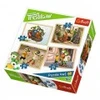 Image de Trefl 4 Puzzles - Les Aventures de Koe 34271