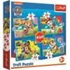 Image de Trefl 4 Puzzles - Pat'Patrouille qui Courtent 34628