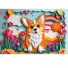 Image de Trefl 40e Anniversaire de Trefl - Paper Art - Petit Chien 40050