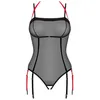 Image de OBSESSIVE - GLANDEZ CROTCHLESS TEDDY XS/S
