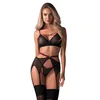 Image de Obsessive Novenes Ensemble de lingerie Noir XL/XXL