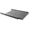 Image de Lanberg Rack Cabinets Lanberg Étagère coulissante fixe 1U 465 x 750 mm Charge maximale 15 kg Noir