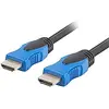 Image de Câble hdmi lanberg ca-hdmi-20cu-0200-bk connecteurs mâle/mâle plaqués or résolution jusqu'à 38402160 20 mètres noir