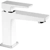 Image de Omnires PM7410CRB, Robinet de lavabo Parma, Chrome/white