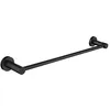 Image de Omnires MP60214BL Modern Project Porte-Serviettes, 40 cm, Black