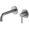 Image de Omnires Y1215HNI, Robinet de lavabo encastré Y, Nickel