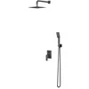 Image de Omnires SYSPM10GR, Système de douche encastré Parma, Graphite