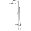 Image de Omnires CT8044CR, Système de douche thermostatique en saillie Contour, Chrome
