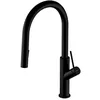 Image de Omnires BE6455BL, Robinet de cuisine BEND, Matte black