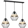 Image de MILAGRO MLP5525 Cliff Black Suspension 3 x 60 W E27 IP20
