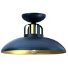 Image de MILAGRO Plafonnier Felix bleu marine/or 1 x E27