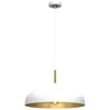 Image de Milagro Lampe suspendue LINCOLN BLANC/DORÉ 1xE27 45 cm