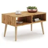 Image de KOBI Sandi Table basse | Design scandinave | Pour salon, bureau, salle à manger | Fonctionnelle et élégante | Matériaux de qualité supérieure (chêne Craft)