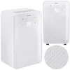 Image de Berdsen Déshumidificateur d'air compresseur BD-524 avec ventilateur et mode linge - Absorbeur d'humidité - Avec filtre - Pour grandes pièces jusqu'à 25 m³ - Pour salon et cave - 12 l par jour