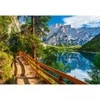 Image de Castorland Lac de Braies, Italie 104109