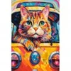 Image de Castorland Chat qui Voyage en Buse 105229