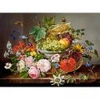 Image de Castorland Nature Morte avec Fleurs et Corbeille de Fruits 200658