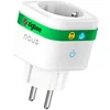 Image de NOUS A7Z Prise Connectée ZigBee avec Suivi Énergie, 16A, Contrôle vocal & via App, Programmation & Minuterie, Compatible Alexa, Google Home, Home Assistant, Tuya, Hub ZigBee Requis, 1 Pack