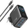 Image de Anker Chargeur 3 Ports USB 100 W Power Delivery 3.1 Noir B121BGZ1