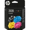 Image de HP 308 Cartouches Pack Combiné 6L6S6UE