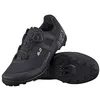 Image de Leatt Chaussures VTT ProClip 6.0 Endurance avec tige en fibre polymère légère et transparente pour femme, cyclisme, 40.5 EU, Noir, 40.5 EU