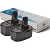 Image de Lot de 2 batteries type DE9502 pour DEWALT 3000mAh 14.4V - Visiodirect -
