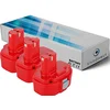 Image de Lot de 3 batteries pour Makita 6333DWAE perceuse sans fil 3000mAh 14.4V - Visiodirect -