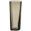 Image de Iitala 1066194 Vase de la collection Alvar Aalto en verre soufflé à la bouche Gris fumé 18 x 7,4 cm