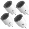 Image de SONOFF S60ZBTPF Prise intelligente Zigbee - Contrôle à distance, surveillance énergétique, minuteur, protection surcharge, répéteur, eWeLink Compatible-4 Pack