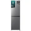 Image de Hisense RB327N4ADD Réfrigérateur congélateur EEK D Total NoFrost Arrêt de porte interchangeable Grille pour bouteilles Réfrigérateur 171 l Congélateur 85 l Aspect inox