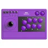 Image de 8BitDo Arcade Stick pour Switch 2, Switch et Windows PC, Violet | Bluetooth, adaptateur 2,4 G et USB-C filaire, disposition dynamique des boutons, boutons macro, fonction turbo