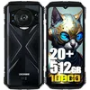 Image de DOOGEE S118 4G Rugged Smartphone (2025), 10800 mAh Batterie, Helio G99 20 Go + 512 Go, 6,58'' FHD+, 150MP Triple AI Caméra (8 MP Vision Nocturne) + 32 MP, téléphone étanche, NFC Noir