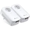 Image de TP-Link CPL 2000 Mbps avec 2 ports Ethernet Gigabit et Prise intégrée, Kit de 2 CPL - Solution idéale pour profiter du service Multi-TV à la maison -TL-PA9025P KIT (FR)